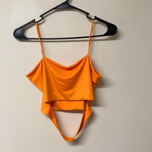 Orange Tank, Lightly Worn